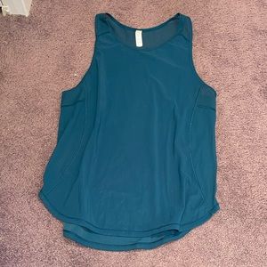 Lululemon high neck loose workout tank